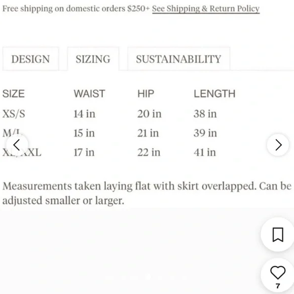 OZMA The Wrap Skirt Light Linen Black M/L - Picture 5 of 7